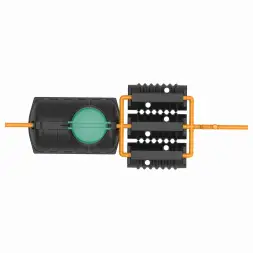 Комплект АК "Rostok" Коттеджная Оптима чёрный