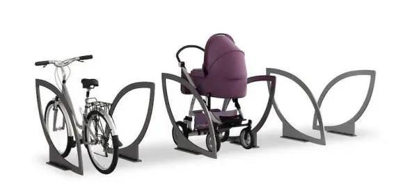 Парковка для колясок и велосипедов 02