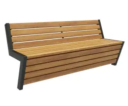 Скамейка стальная «Урсула»