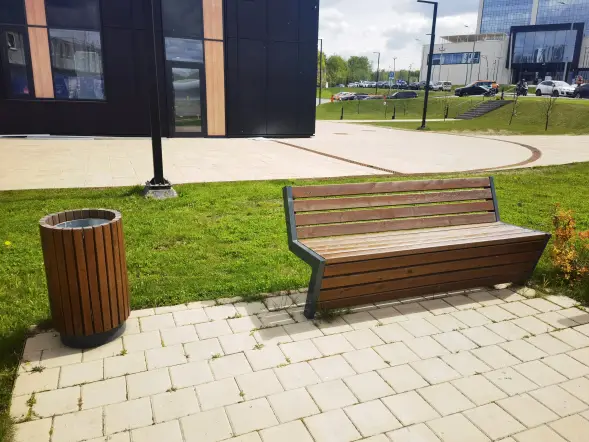 Скамейка стальная «Урсула»