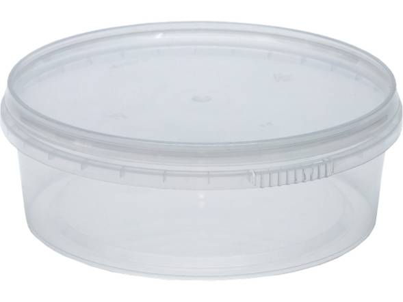 Контейнер пластиковый круглый, 500мл, 140 мм