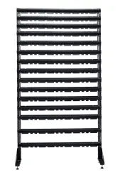 Стеллаж с пластиковыми ящиками 1801-3/9/2 CH-Kombo