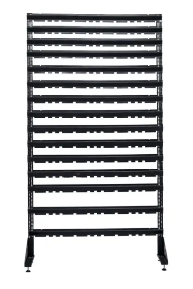 Стеллаж с пластиковыми ящиками 1801-3/9/2 CH-Kombo