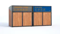 Контейнерный шкаф «Модуль» Лиственница