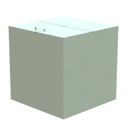 Ящик для ветоши 1250x1250x1250 мм Светло-серый