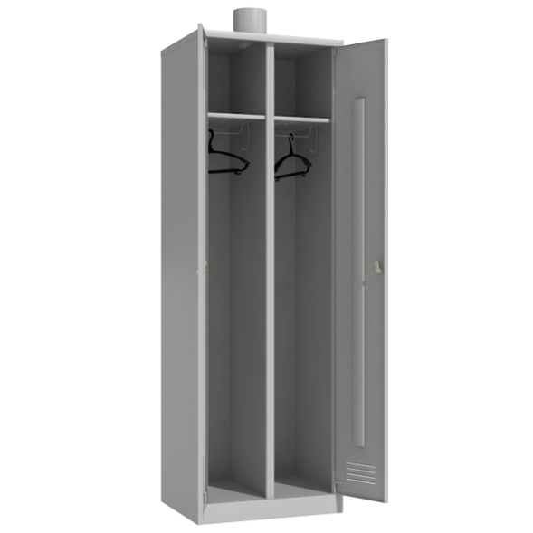 Локерный шкаф для раздевалок с вытяжкой [12749]