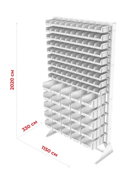 Стойка 1150х2020 Стелла-техник В1-09-00-05 односторонняя