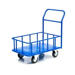 Тележка платформенная Стелла-техник КПБ-300-200-И, с бортом, 600х900 мм