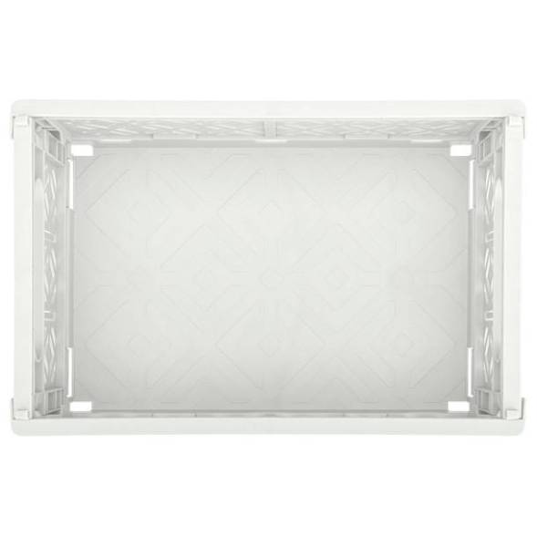 Ящик пластиковый складной ECONOVA Stocky L, 334х250х155 мм, 10.5 л, белый [434297316]