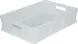 Ящик пластиковый сплошной, 600×400×140 мм, 27 л, серый [705.03.01]