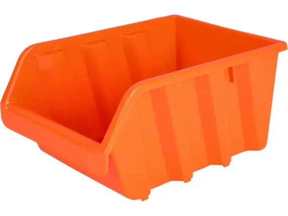 Ящик пластиковый вкладываемый 245х170х125 мм, оранжевый
