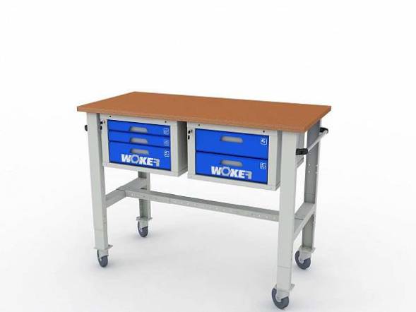 Стол рабочий ДВК мобильный WOKER PRO 04.2000