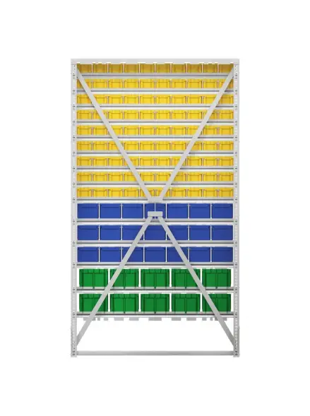 Стойка 1150х2020 Стелла-техник В1-10-03-02 односторонняя
