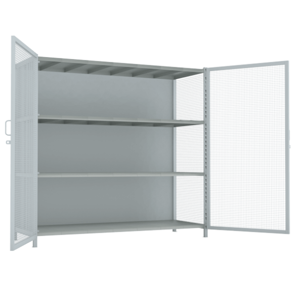 Стеллаж с дверьми СТ-600 2000x1800x750 [14750]