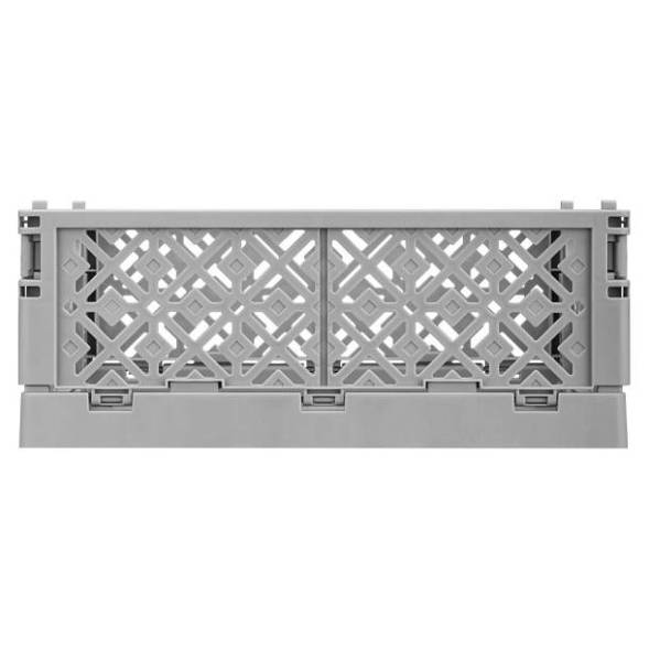 Ящик пластиковый складной ECONOVA Stocky L, 334х250х155 мм, 10.5 л, серый [434297311]