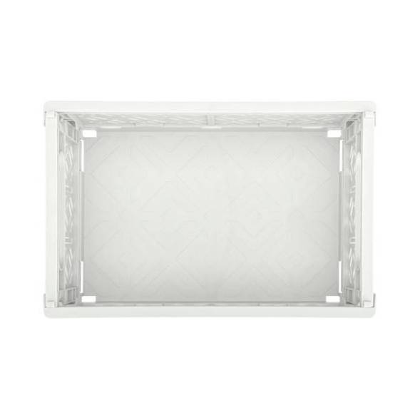 Ящик пластиковый складной ECONOVA Stocky M, 249х167х103 мм, 3.4 л, белый [434297416]