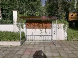 Велопарковка с навесом Velo-9 15 мест (3340 мм)