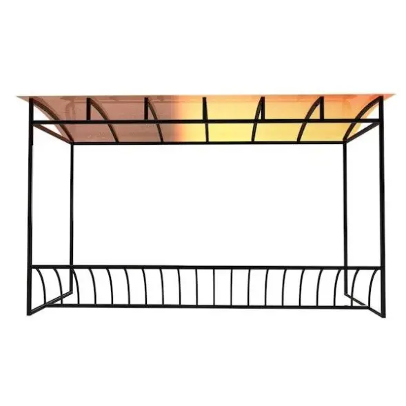 Велопарковка с навесом Velo-9 15 мест (3340 мм)