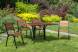 Комплект уличной мебели ПЕТЕРГОФ 120 см (1 стол + 4 стула)