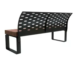 Скамейка стальная «Галактика»