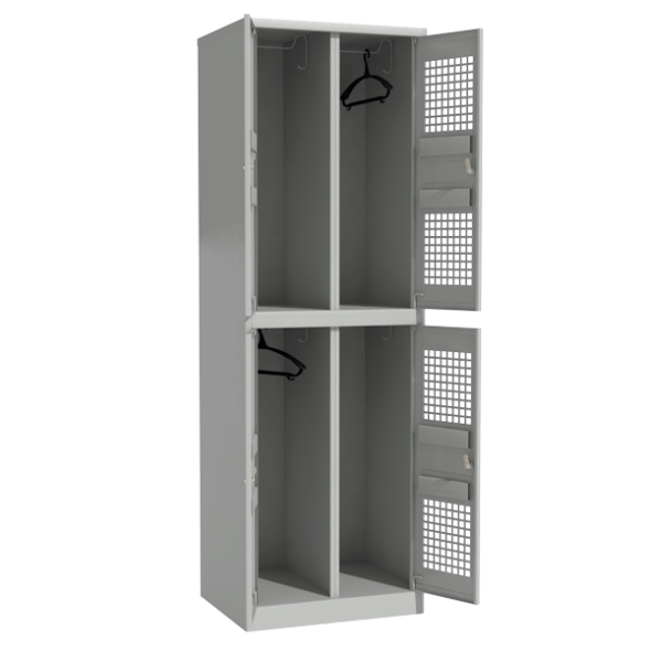 Металлический перфорированный шкаф [12754]