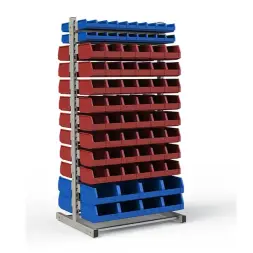 Стеллаж двусторонний №133 (1835х950х760)