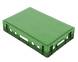Ящик пластиковый универсальный, 600х400х120 мм, зеленый [600400120-00]