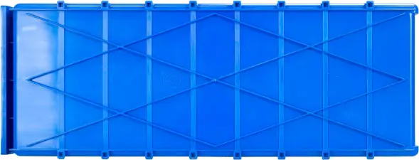 Контейнер полочный пластиковый, 500x185x100 мм, 9.25 л, синий [6004]