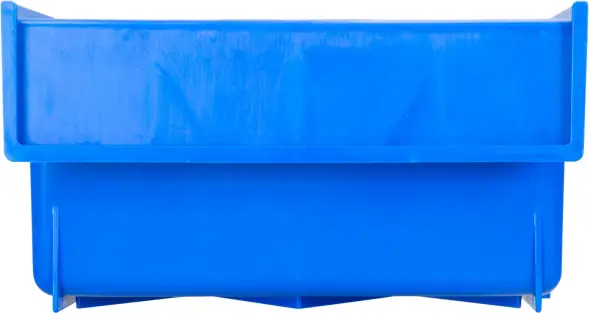 Контейнер полочный пластиковый, 500x185x100 мм, 9.25 л, синий [6004]