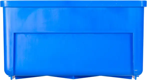 Контейнер полочный пластиковый, 500x185x100 мм, 9.25 л, синий [6004]