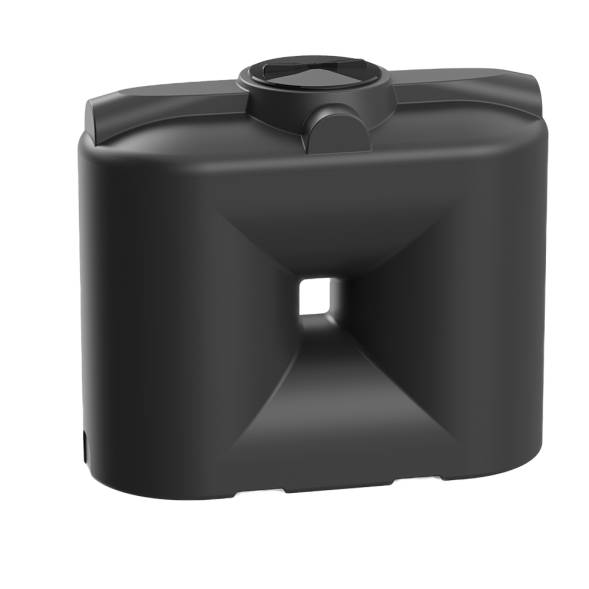 Емкость пластиковая накопительная вертикальная для воды и дизельного топлива, 500 л, черный [TS500S1]