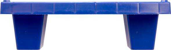 Паллет (поддон) пластиковый перфорированный на ножках, 600х400х130 мм, синий [TR 400]