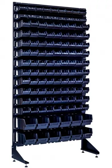 Стеллаж с пластиковыми ящиками 1801-1/12/1 CH