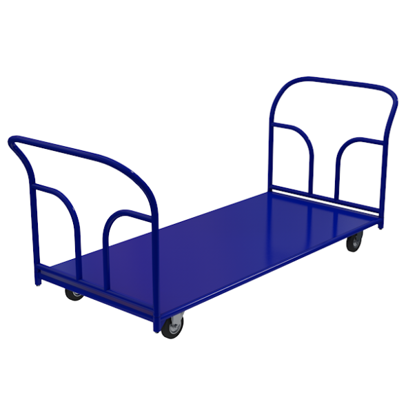 Тележка платформенная с двумя ручками ТПД 10 1800x800x700 [16457]