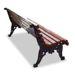 Скамейка чугунная «Белые ночи» без подлокотников 3,0 м (3 опоры)