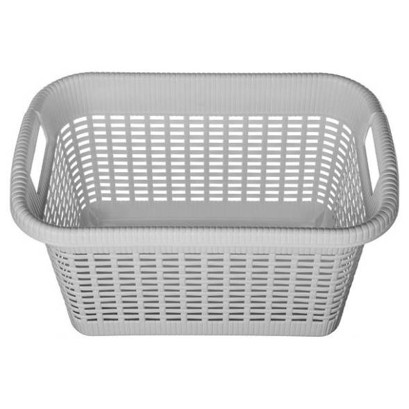 Корзина универсальная 20л, светло-серый
