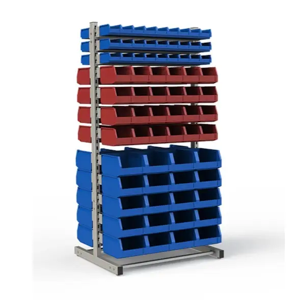 Стеллаж двусторонний №136 (1835х950х760)