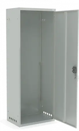 Шкаф для газовых баллонов ШГР 40-2-4(2x40л) 1631x600x385 мм Светло-серый