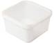 Куботейнер пластиковый для пищевых продуктов, 12 л, 340x340x160 мм, белый [340340160-00]
