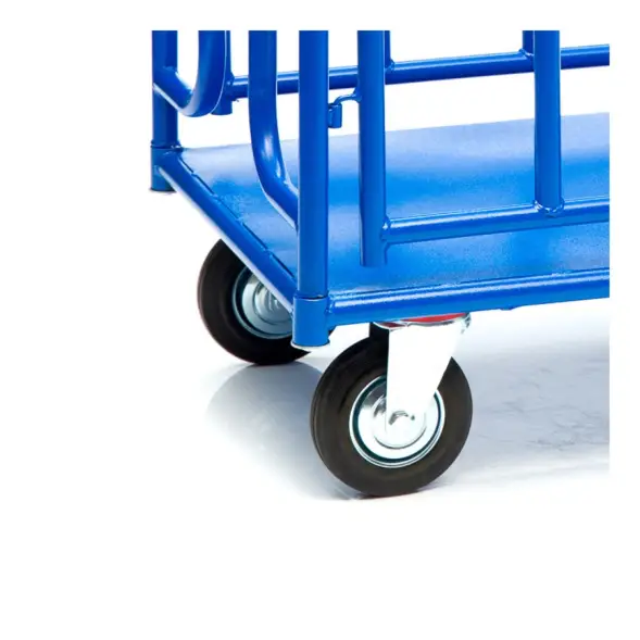 Тележка платформенная Стелла-техник КПО-300Т-125-К, с бортами, 600х1000мм