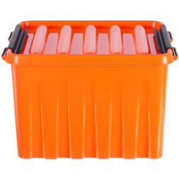 Контейнер с крышкой и клипсами Rox Box Original, 3,5 л, 210x170x135 мм, оранжевый