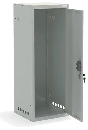 Шкаф для газовых баллонов ШГР 50-1-4(50л) 1631x600x385 мм Светло-серый