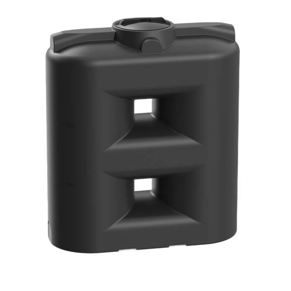 Емкость пластиковая накопительная вертикальная для воды и дизельного топлива, 1500 л, черный [TSL1500S1]