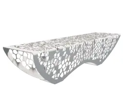 Скамейка стальная «Филигран»