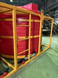 Кассета с емкостями 9000 л (2х4500 л) пласт. краны