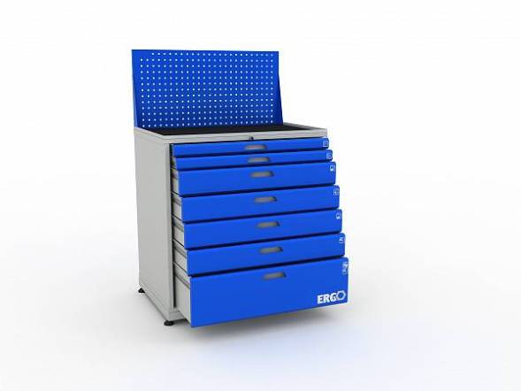 Тумба инструментальная ДВК ERGO XL 07.4