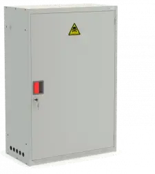 Шкаф для газовых баллонов ШГР 50-2 1100x740x385 мм Светло-серый