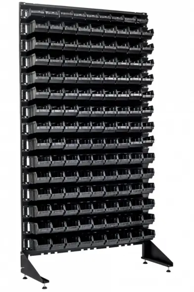 Стеллаж с пластиковыми ящиками 1801-1/14/0 CH