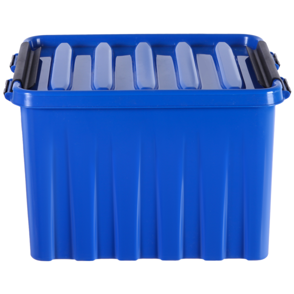 Контейнер с крышкой и клипсами Rox Box Original, 3,5 л, 210x170x135 мм, синий