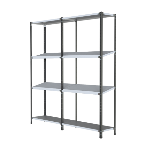 Антистатический стеллаж СТ-012 2000x2000x400 наклонные полки [13860]